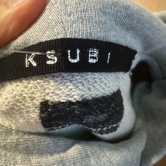 KSUBI 4X4 Kross Biggie Oversized Cotton Gray Hoodie Size XL NWT - Picture 12 of 13